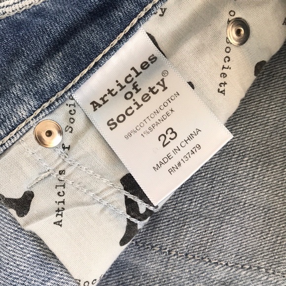 Articles Of Society Acid Wash Skinny Jean - Picture 3 of 8